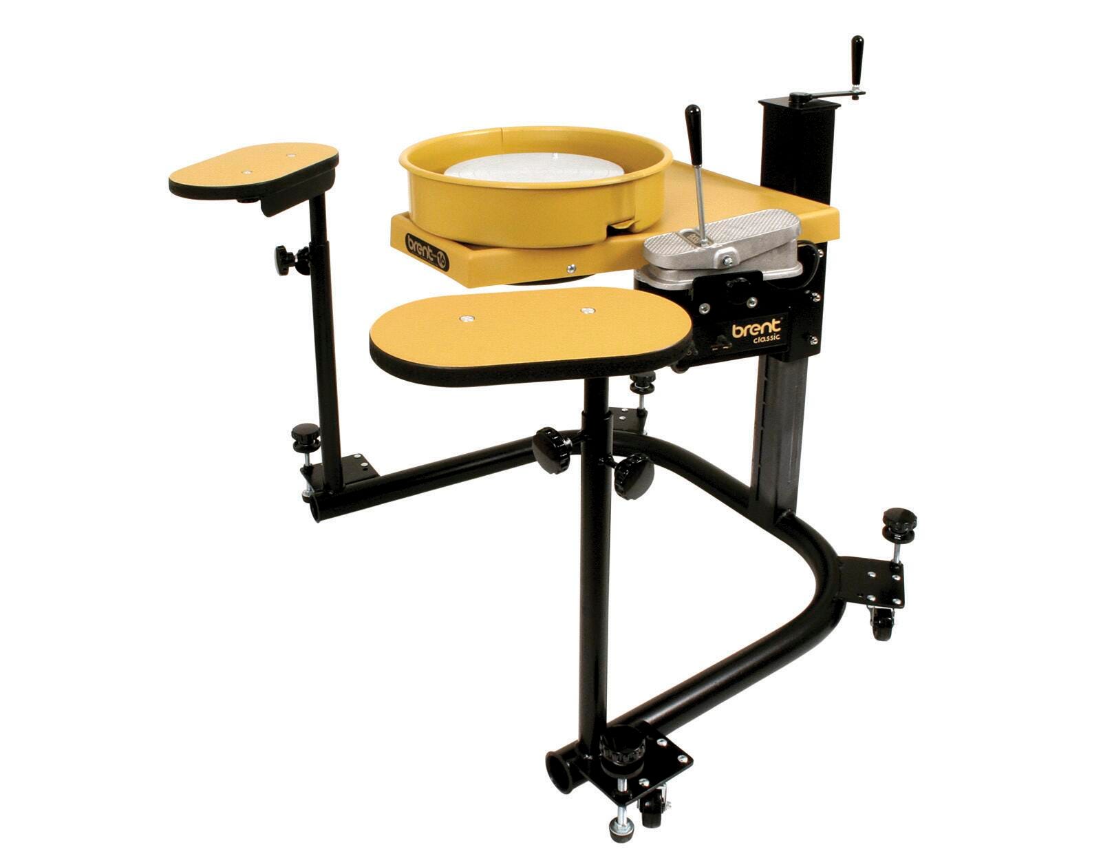 Brent Model 16 Adaptive 5 Amp Half HP Pottery Wheel, 12 Inch Wheel